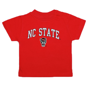 NC State Wolfpack Infant Red Signature Wolfhead T-Shirt