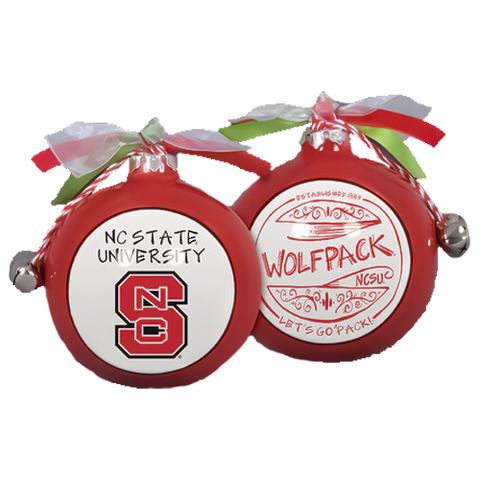 NC State Wolfpack Est.1887 Ornament