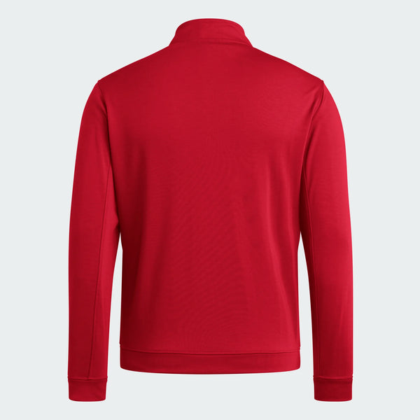 NC State Wolfpack adidas 2025 Red Wolfhead Elevated 1/4 Zip
