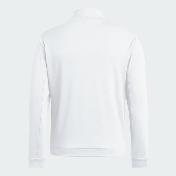 NC State Wolfpack adidas 2025 White Wolfhead Elevated 1/4 Zip