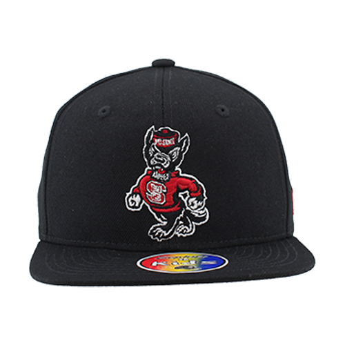 NC State Wolfpack Kids Black Zephyr Strutting Wolf Hat