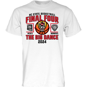 NC State Wolfpack Blue84 White Men's & Women's Final Four T-Shirt