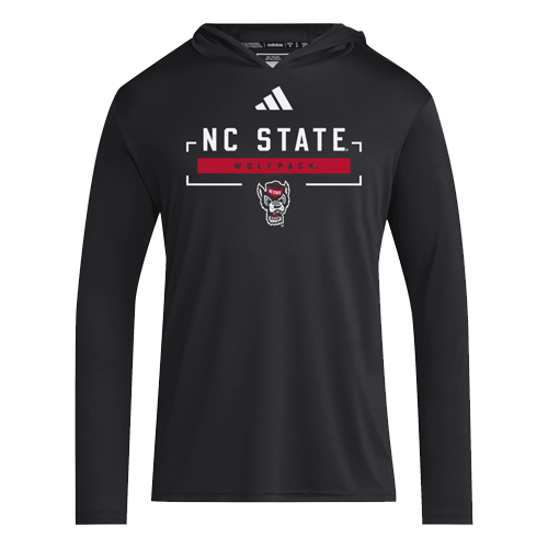 NC State Wolfpack adidas Black Hoodie Long Sleeve Shirt Hoodie Long Sleeve Shirt