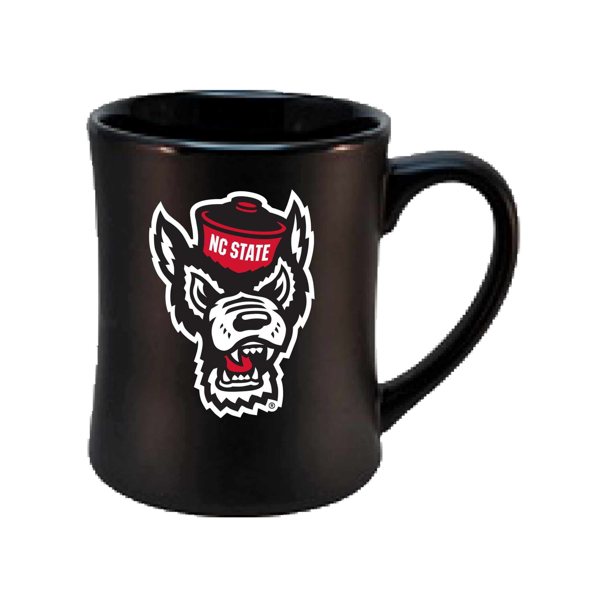 NC State Wolfpack Black 16oz Diner Mug