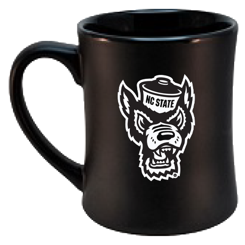 NC State Wolfpack Black 16oz Mom Diner Mug