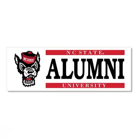 NC State Wolfpack Wolfhead Alumni Magnet