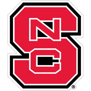 NC State Wolfpack Red Block S Vinyl Decal