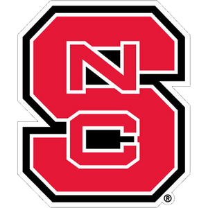 NC State Wolfpack Block S Static Cling Decal