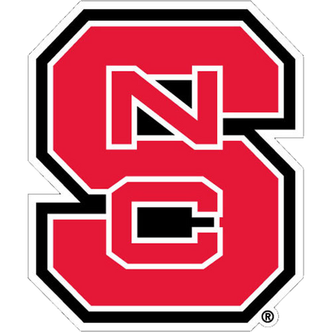 NC State Wolfpack Block S Static Cling Decal