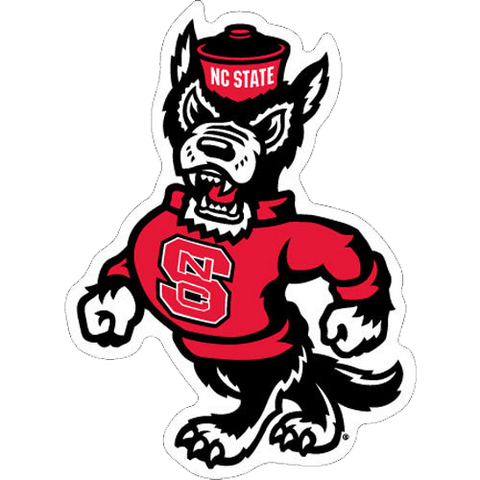 NC State Wolfpack Strutting Wolf Magnet