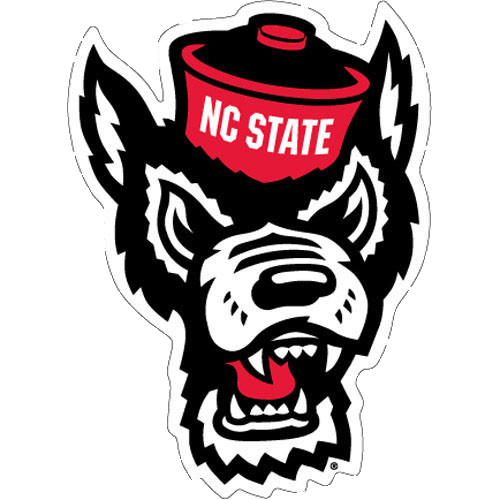 NC State Wolfpack Wolfhead Magnet