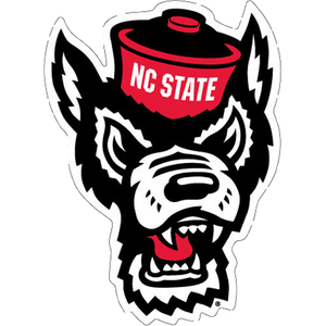 NC State Wolfpack Wolfhead Vinyl Decal