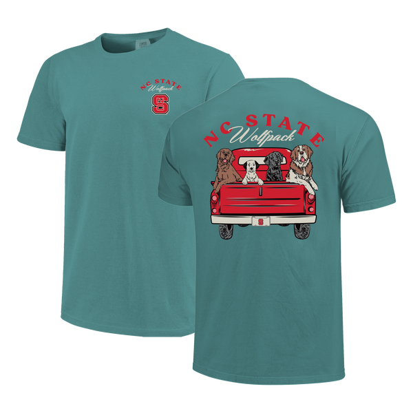NC State Wolfpack Seafoam Best Friends Truck T-Shirt