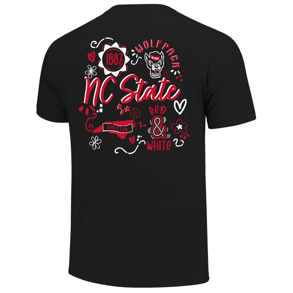 NC State Wolfpack Dot's and Doodle's T-Shirt
