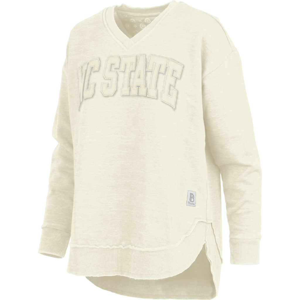 V neck vintage sweatshirt 2025