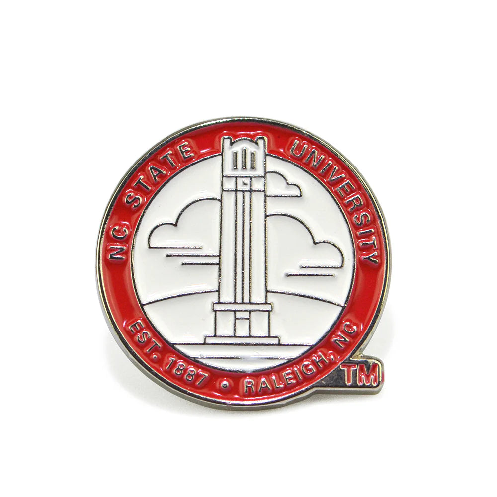 NC State Wolfpack University Seal Lapel Pin