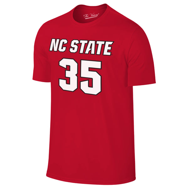 NC State Wolfpack Red Zoe Brooks #35 T-Shirt