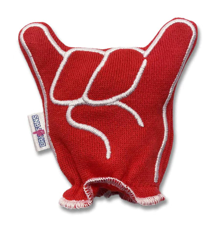 NC State Wolfpack FanMitts Red Block S Baby Mittens