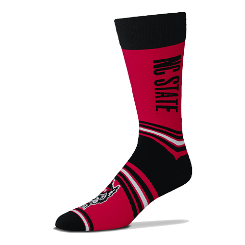 NC State Wolfpack Go Team Dress Sock