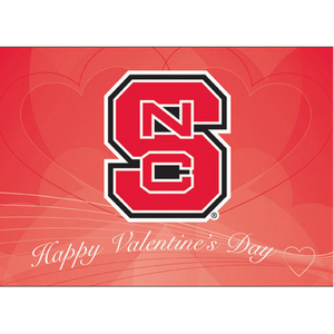 NC State Wolfpack Valentine's Day Card