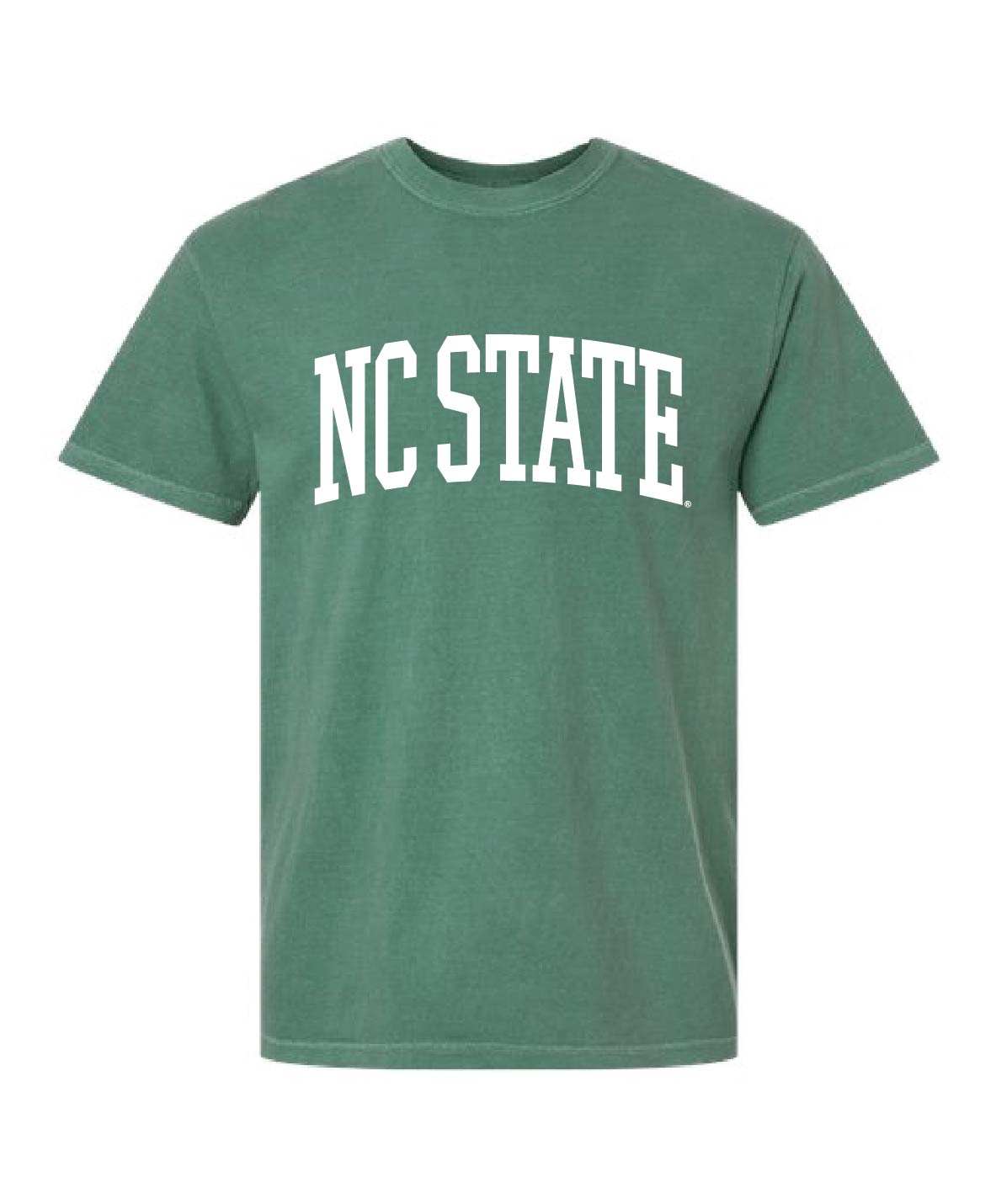 NC State Wolfpack Comfort Colors Light Green Arch T-Shirt