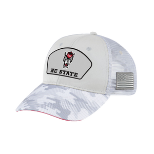 NC State Wolfpack Operation Hat Trick Tomahawk Grey/Horizon Camo Hat