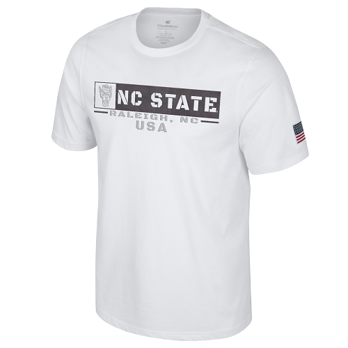 NC State Wolfpack Men's White OHT T-Shirt