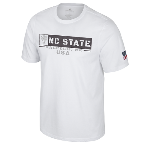 NC State Wolfpack Men's White OHT T-Shirt
