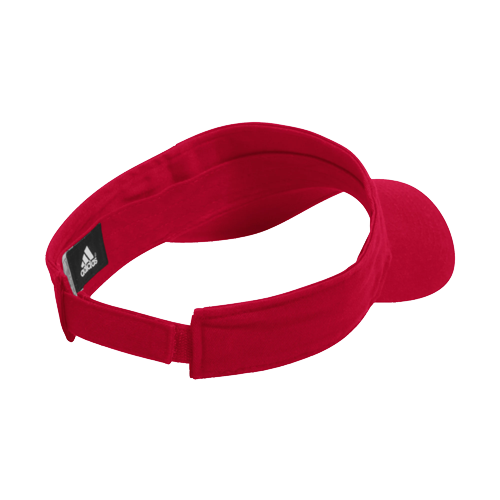 NC State Wolfpack  adidas Red Full Color Wolfhead Team Visor