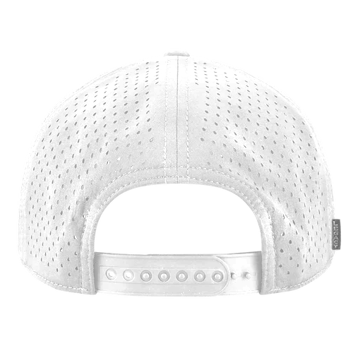 NC State Wolfpack White Youth 3D Silicone Patch hat