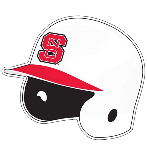 NC State Wolfpack Baseball Helmet Magnet