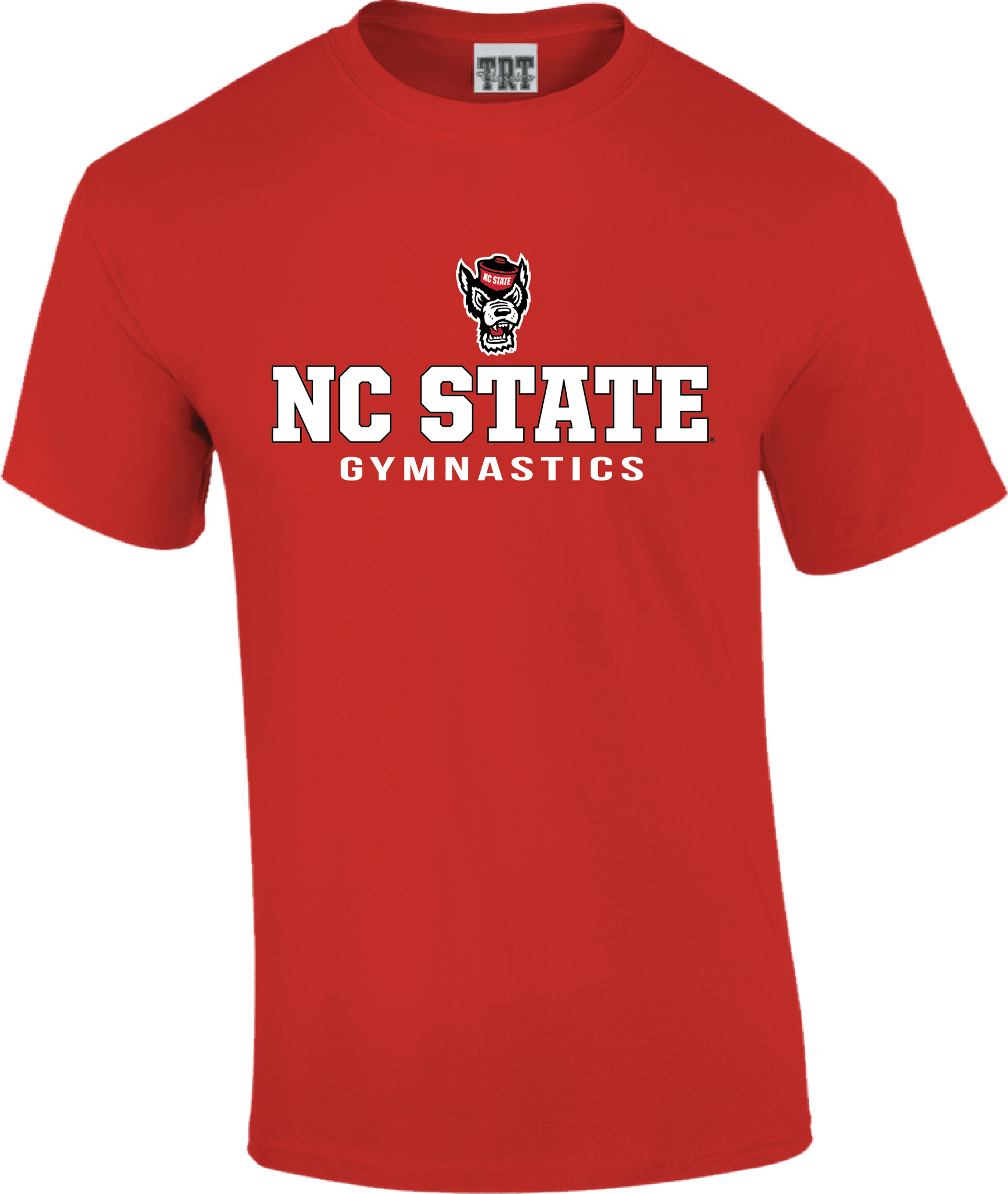 NC State Wolfpack TRT Wolfhead Gymnastics T-Shirt