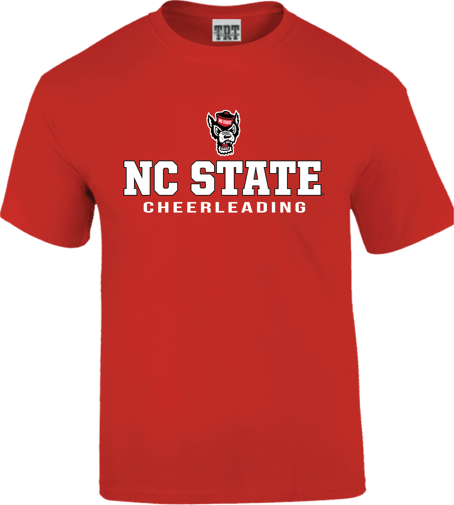 NC State Wolfpack Youth TRT Wolfhead Cheerleading T-Shirt
