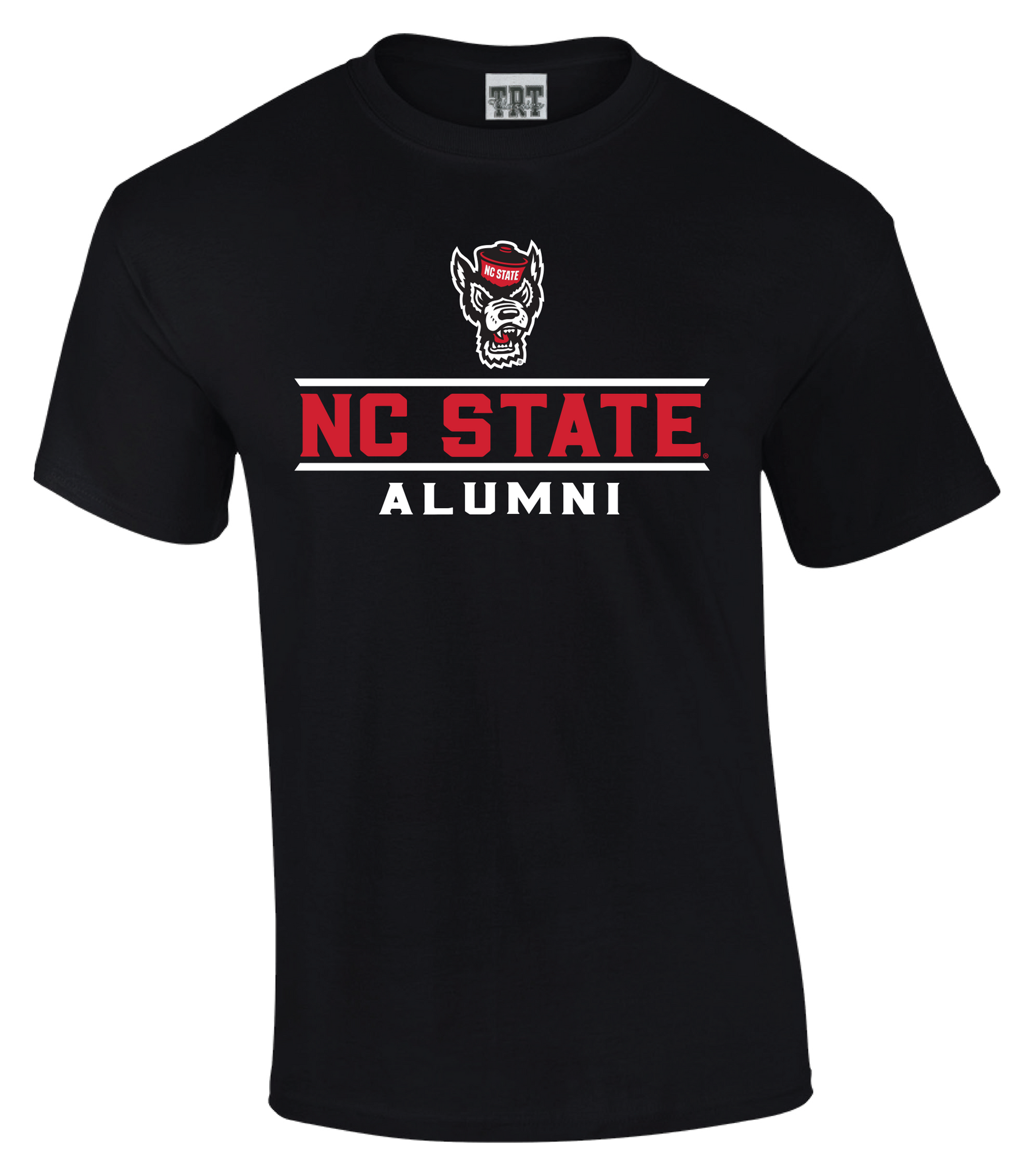 NC State Wolfpack TRT Black Wolfhead Alumni T-Shirt