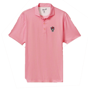 NC State Wolfpack Johnnie-O Red Slade Wolfhead Polo