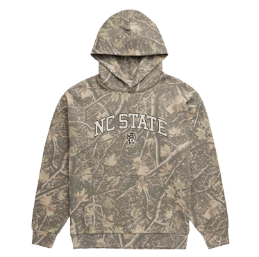 NC State Wolfpack Back Bay Camo Hooded Sweatshirt
