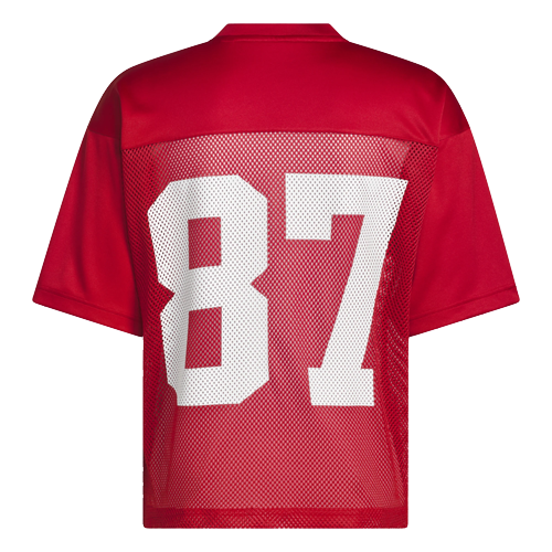 NC State Wolfpack adidas Red #87 Tailgate Jersey