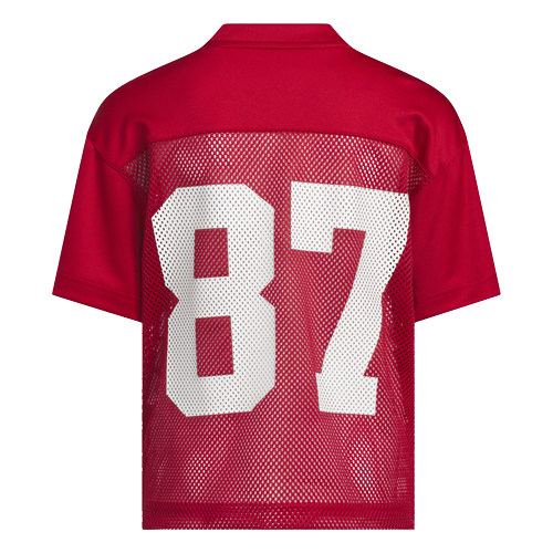 NC State Wolfpack adidas Red Youth #87 Tailgate Jersey