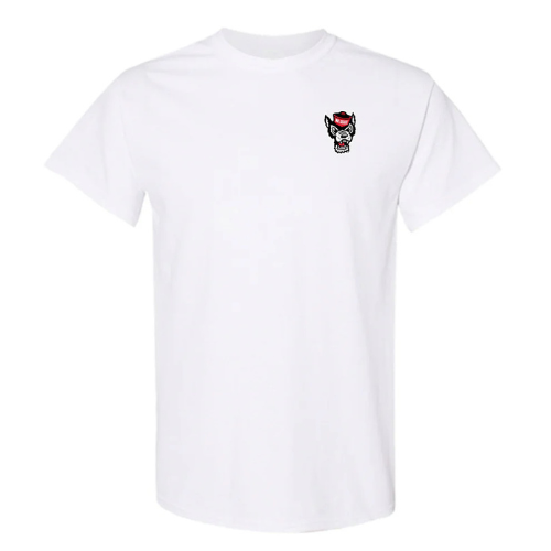 NC State Wolfpack White Champ x Ripken Legacy T-Shirt
