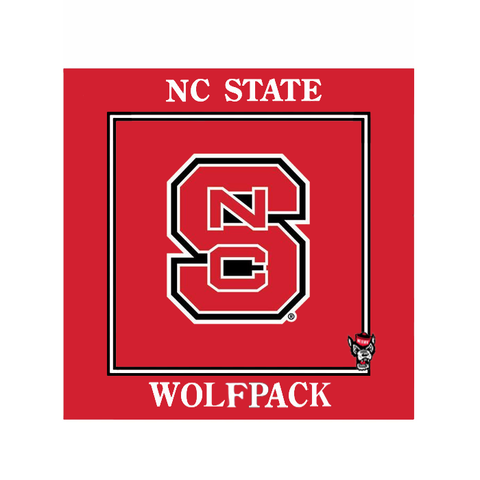 NC State 16 pack Red Luncheon Napkins