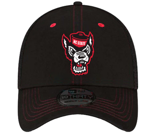 NC State Wolfpack New Era Neo 39Thirty Black Hat