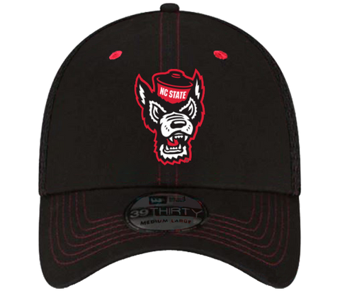 NC State Wolfpack New Era Neo 39Thirty Black Hat