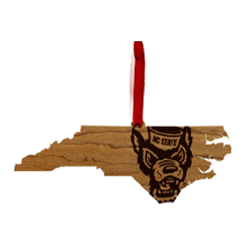 NC State Wolfpack LazerEdge Medium University Skyline Cherry Bundle