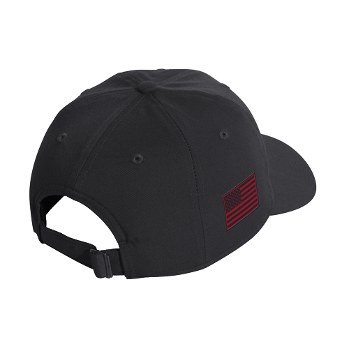 NC State Wolfpack adidas Grey and Black Wolfpack Warrior Adjustable Hat