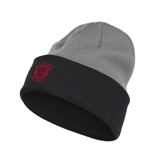 NC State Wolfpack adidas Grey and Black Wolfpack Warrior Cuffed Beanie