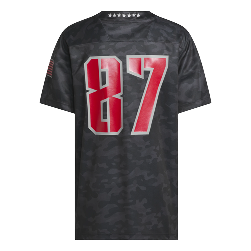 NC State Wolfpack Adidas Wolfpack Warriors Black Camo Football Jersey