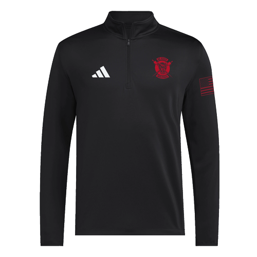 NC State Wolfpack adidas Warriors Black 1/4 Zip Jacket