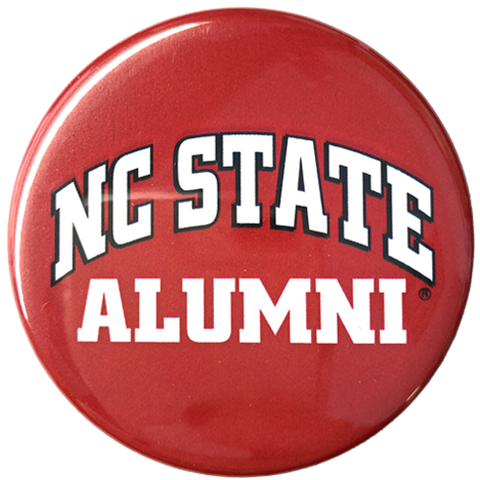 thumbnail interactive-video image 1 of Craftique NC State Wolfpack Alumni Chrome Mirrored License Plate Frame – Officially Licensed, USA Made 1 of 3