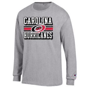 Carolina Hurricanes Youth Grey Long Sleeve T-Shirt