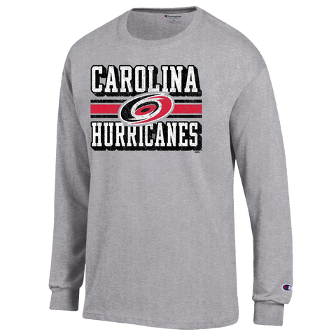Carolina Hurricanes Youth Grey Long Sleeve T-Shirt